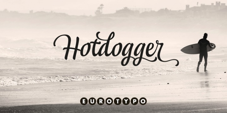 Hotdogger font preview
