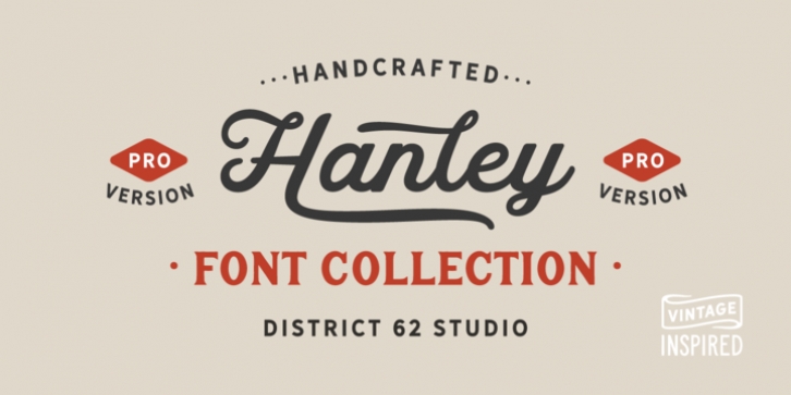 Hanley Pro font preview