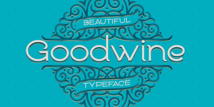 Goodwine font preview
