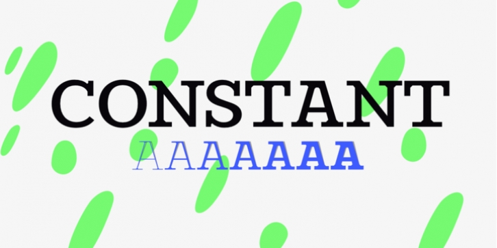 Constant font preview