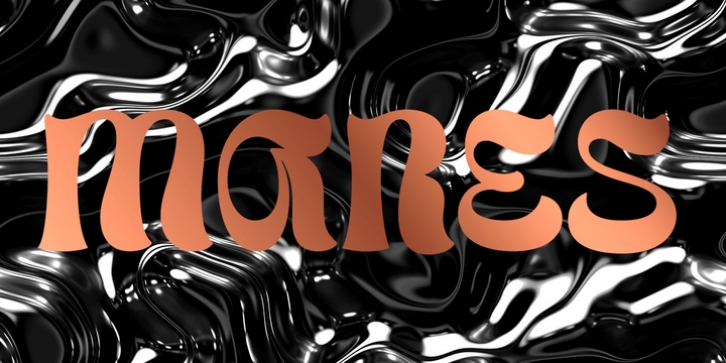 Mares font preview