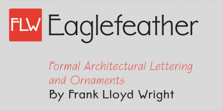 P22 Eaglefeather font preview