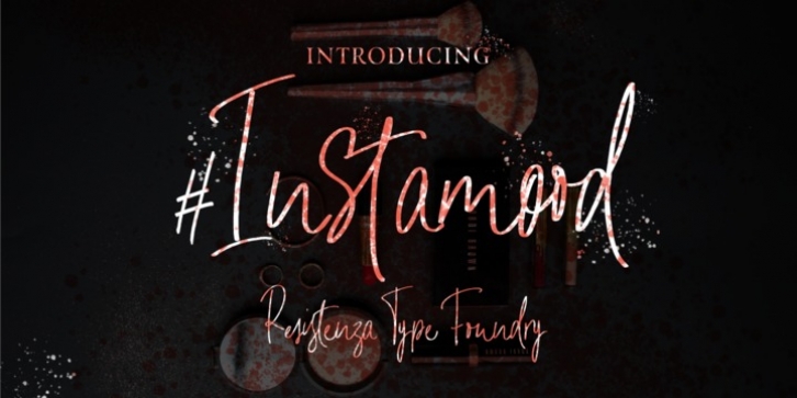 Instamood font preview
