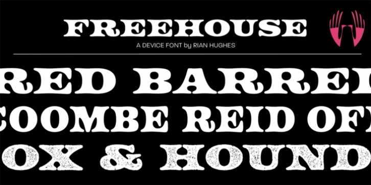 Freehouse font preview