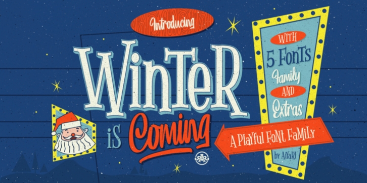 Winter Is Coming font preview