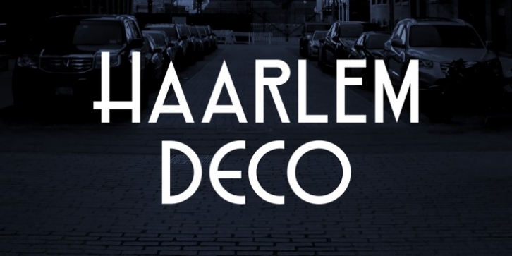 Haarlem Deco font preview