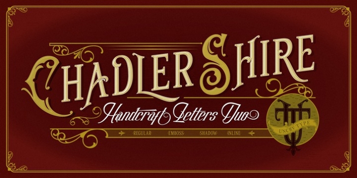Chadlershire font preview