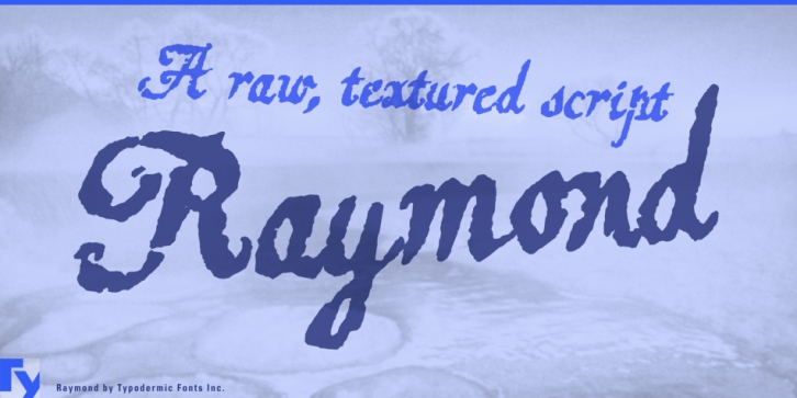 Raymond font preview