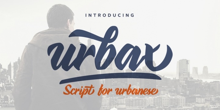 Urbax font preview