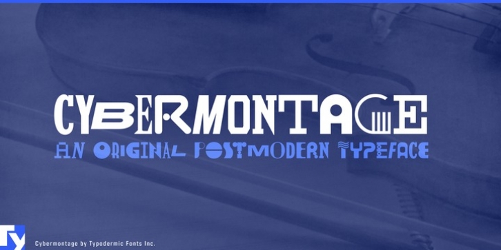 Cybermontage font preview