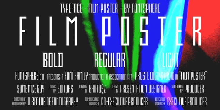 Film Poster font preview