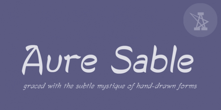 Aure Sable font preview