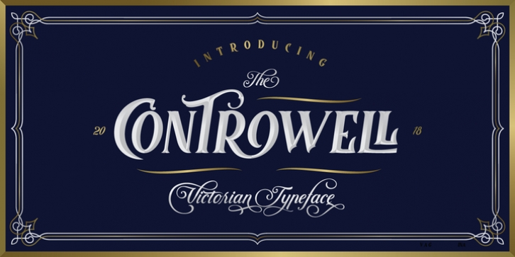 Controwell font preview
