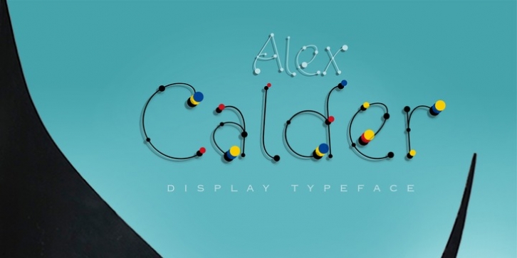 Alex Calder font preview