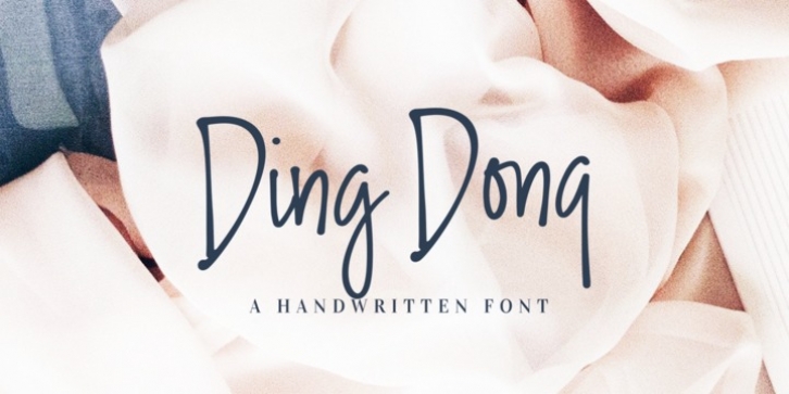 Ding Dong font preview