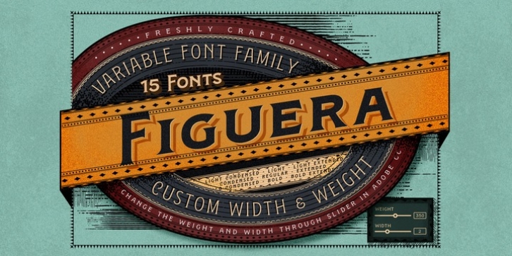 Figuera Variable font preview