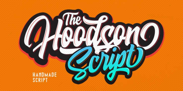 Hoodson font preview