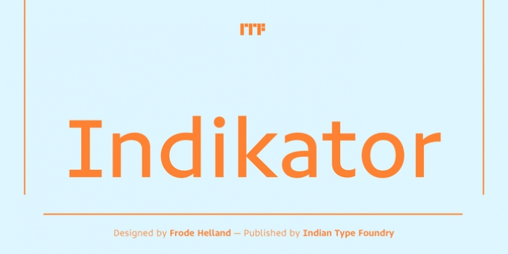 Indikator font preview