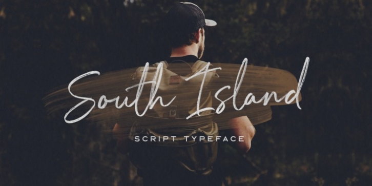 South Island font preview