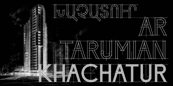 ArTarumianKhachatur font preview