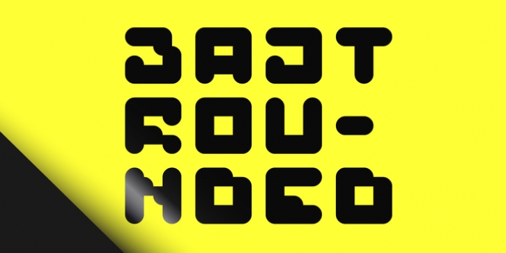 Bajt Rounded font preview