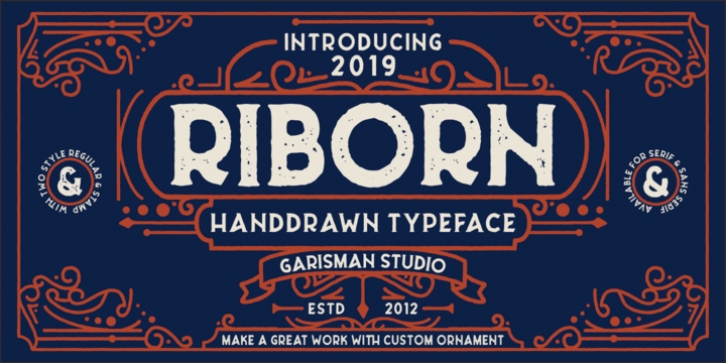 Riborn font preview