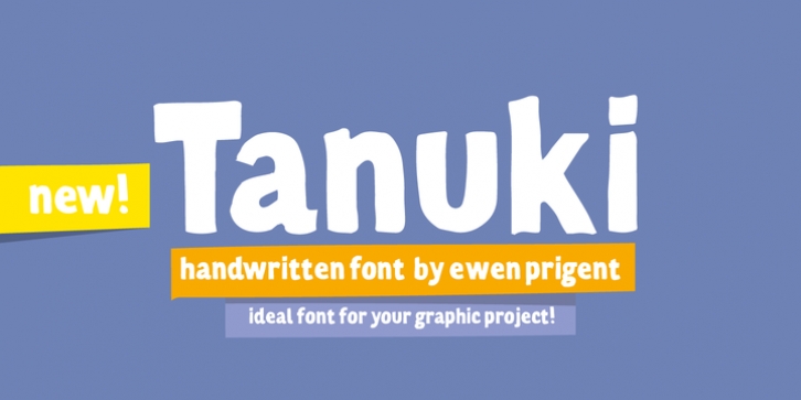 Tanuki font preview