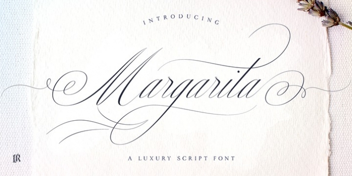 Margarita font preview