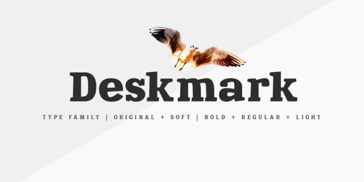 Deskmark Pro Slab font preview