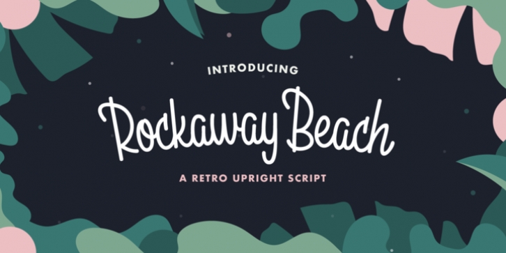 Rockaway Beach font preview