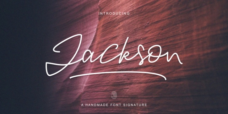 Jackson Script font preview