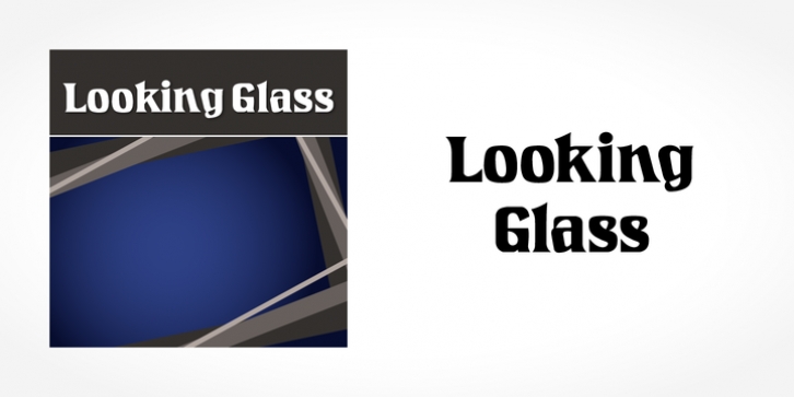 Looking Glass font preview