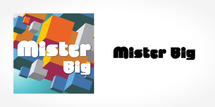Mister Big font preview
