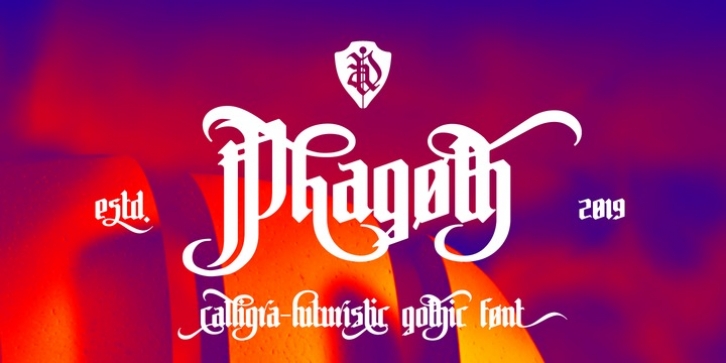 Phagoth font preview