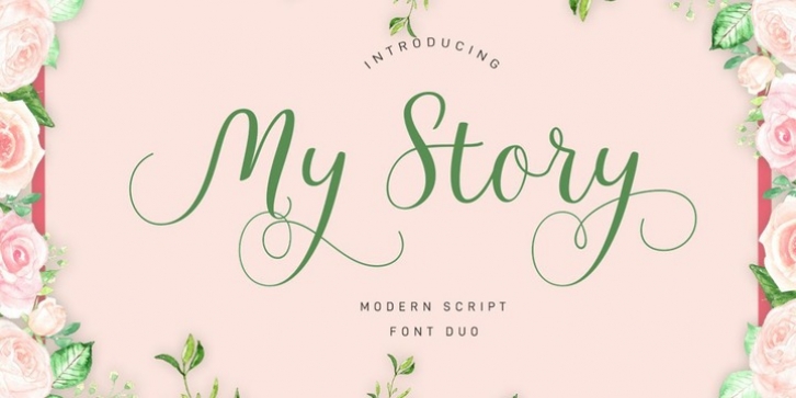 My Story font preview