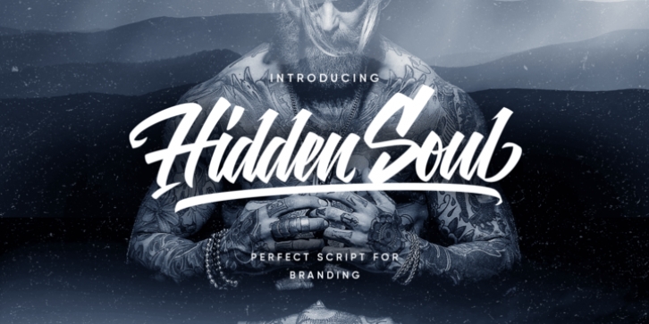 Hidden Soul font preview