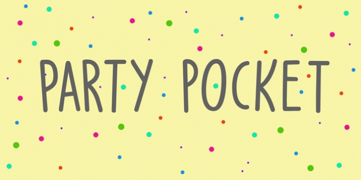 Party Pocket font preview