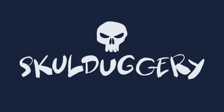 Skulduggery font preview