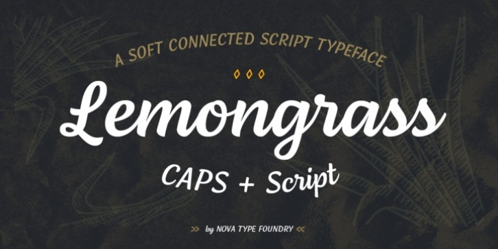 Lemongrass font preview