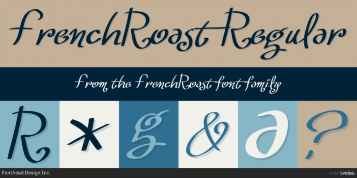 FrenchRoast font preview