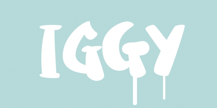 IGGY font preview