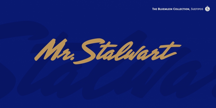 Mr Stalwart Pro font preview