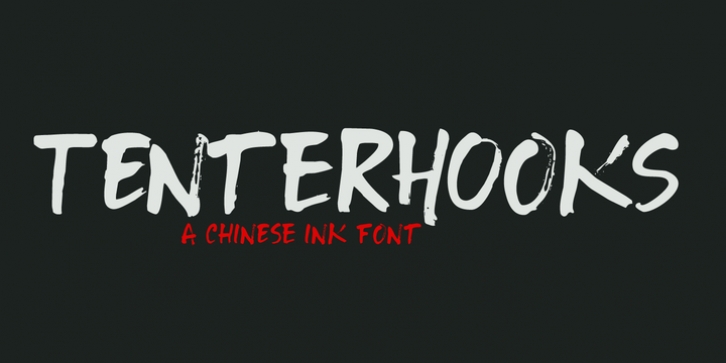 Tenterhooks font preview