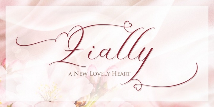 Zially font preview