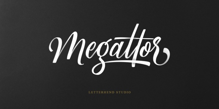 Megattor font preview