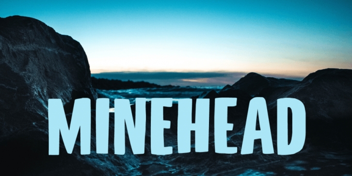 Minehead font preview