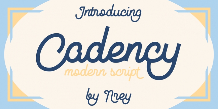 Cadency font preview