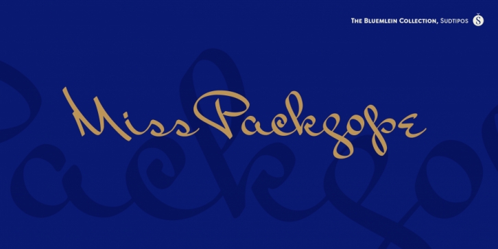 Miss Packgope Pro font preview