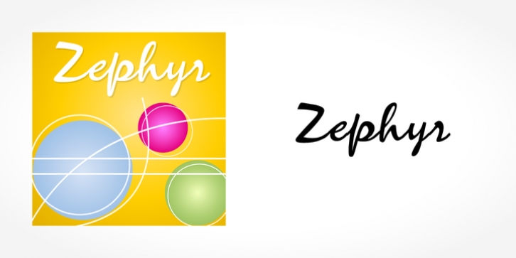 Zephyr font preview