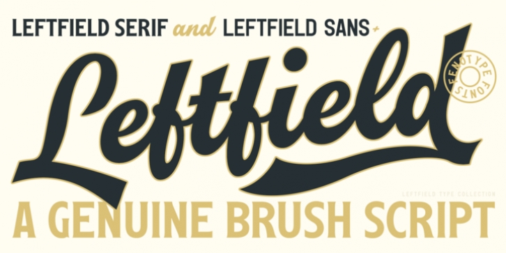 Leftfield font preview